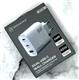 Блок питания сетевой Breaking WC19, 2USB-C + USB-A, GaN 65W, QC 3.0, 3.0A (Белый)