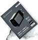 Блок питания сетевой Breaking WC21, USB-C - USB-А, PD 45W, QC 3.0, 3.0A (Графит)