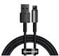 Кабель Baseus Tungsten Gold Fast Charging Data Cable USB to iP 2,4A 2m Black