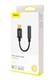 Переходник для наушников Baseus Type-C Male to 3.5mm Female Adapter L54 Deep Grey