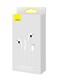 Наушники внутриканальные Baseus Encok 3.5mm lateral in-ear Wired Earphone H17 White