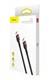 Кабель Baseus Cafule Type-C PD2.0 60W flash charging data line (20V 3A) 2m Red+Black