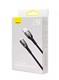Кабель Baseus Glimmer Series Fast Charging Data Cable USB to iP 2.4A 1m Black