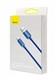 Кабель Baseus Crystal Shine Series Fast Charging Data Cable USB to iP 2.4A 2m Blue
