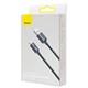 Кабель Baseus Crystal Shine Series Fast Charging Data Cable USB to iP 2.4A 1.2m Black
