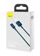 Кабель Baseus Superior Series Fast Charging Data Cable USB to iP 2.4A 2m Blue