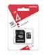 Карта памяти MicroSD 4GB Smart Buy Class 4 + SD адаптер