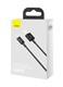 Кабель Baseus Superior Series Fast Charging Data Cable USB to iP 2.4A 1m Black