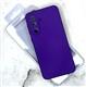 Силиконовый чехол Samsung Galaxy A18 SILICONE COVER без логотипа, в блистере, фиолетовый