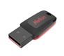 Флеш-накопитель USB 8GB Netac U197 mini чёрный/красный