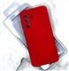 Силиконовый чехол Samsung Galaxy A18 SILICONE COVER без логотипа, в блистере, красный