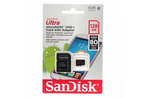 Карта памяти sandisk 128gb